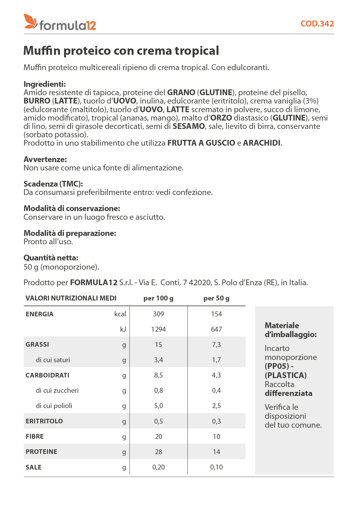 342_Muffin con crema tropical